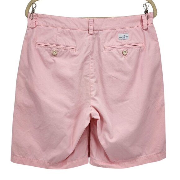 Vineyard Vines Club Short 9" Summer Twill Pink Shorts Mens 32 - Picture 3 of 10